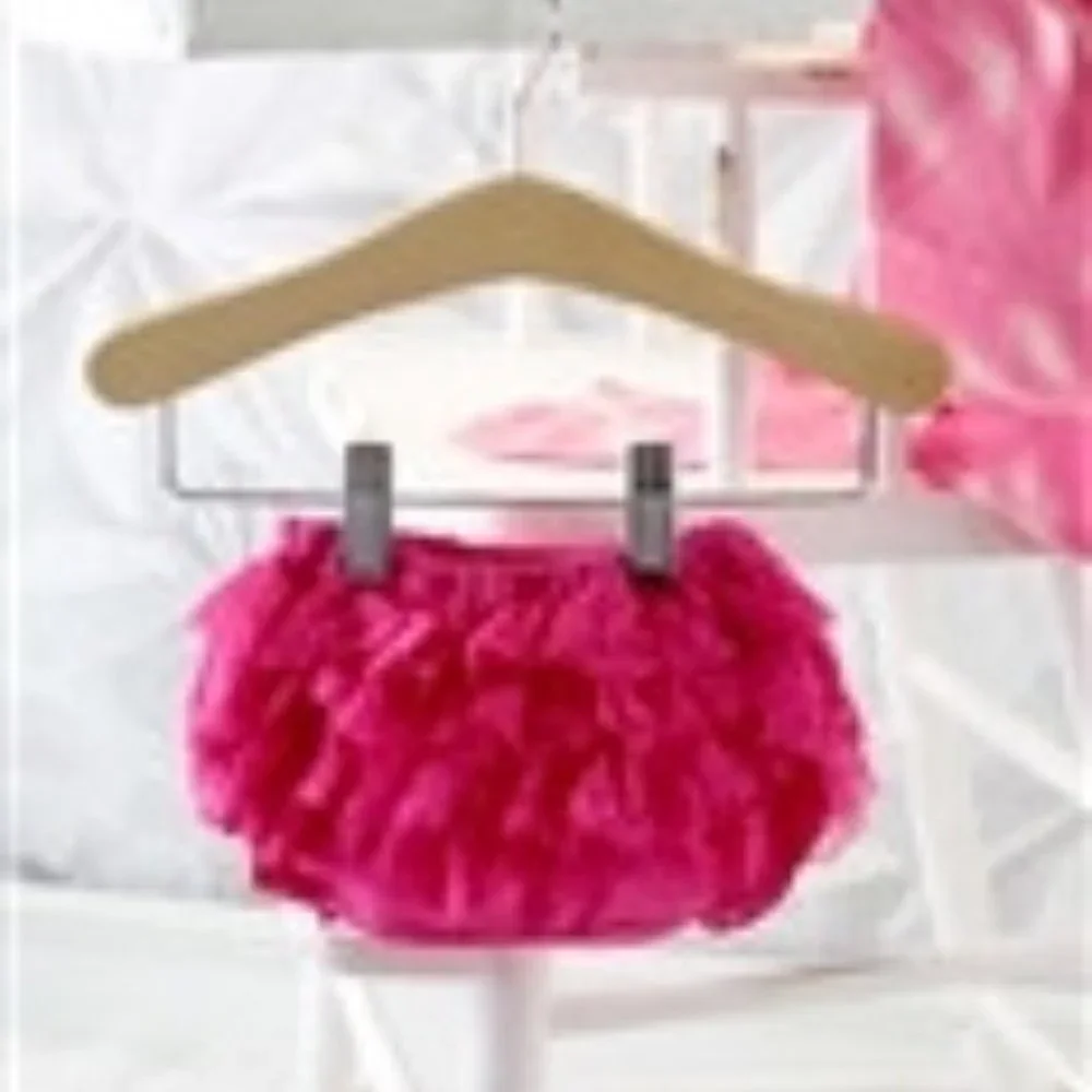 NEW Baby Cotton Ruffle Bloomer Bummie Diaper Cover